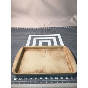 Pampered Chef Family Heritage Classic Collection 8X12 Stoneware Bar Pan USA